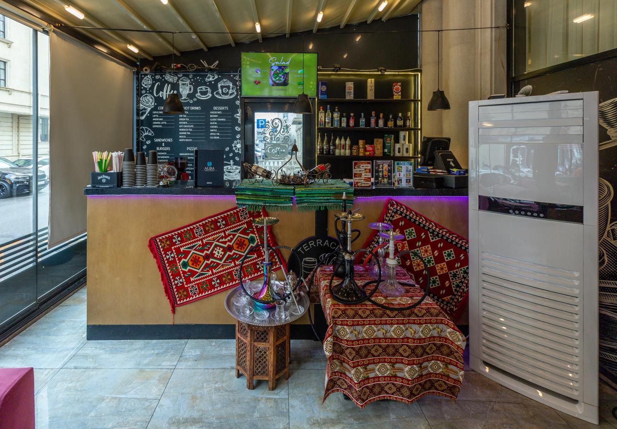 Alba Hotel & Spa Baku Exterior photo A hookah bar in Moscow, Russia