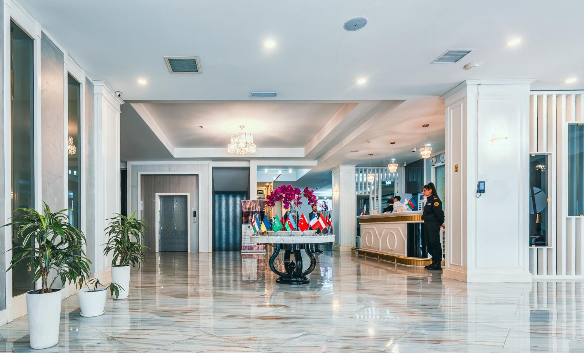 Alba Hotel & Spa Baku Exterior photo Lobby