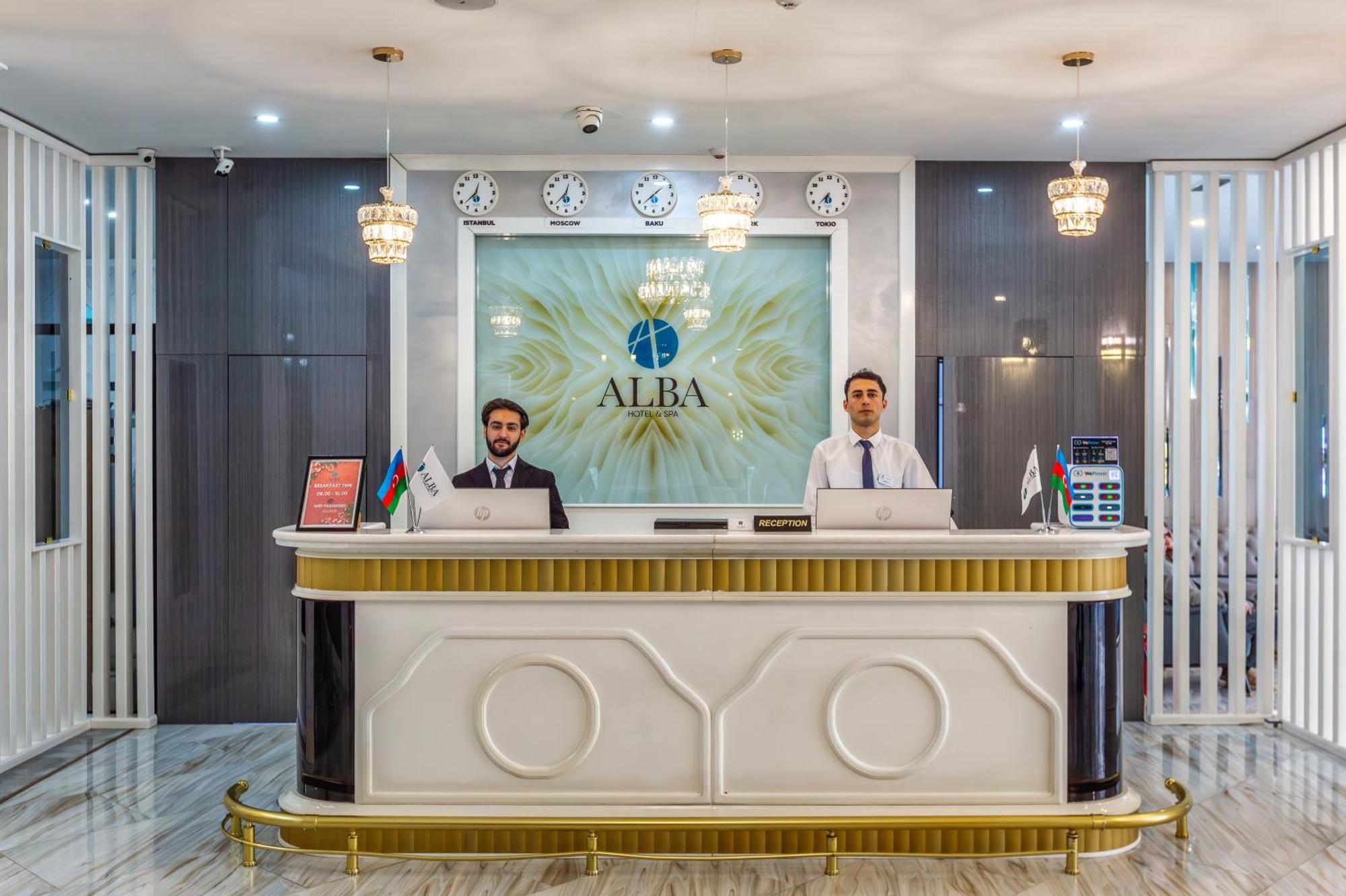 Alba Hotel & Spa Baku Exterior photo Reception